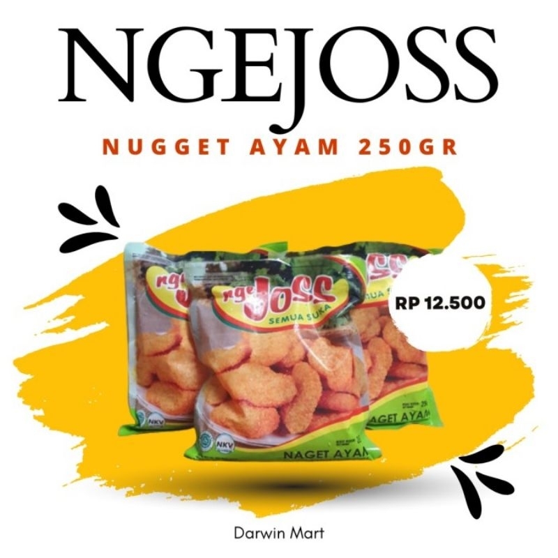 

Naget Ngejoos 250gr Naget ayam