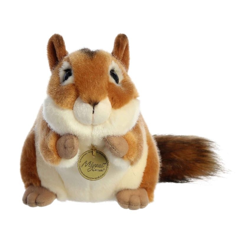 Boneka Hewan Bajing Belang (Chipmunk)