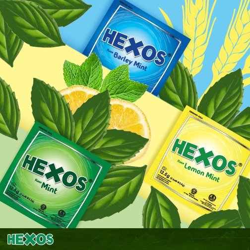 

HEXOS MINT ( LEMON MINT BARLEY MINT MINT) perment enak pereda tenggorokan perment enak nafas segar nikmat murah