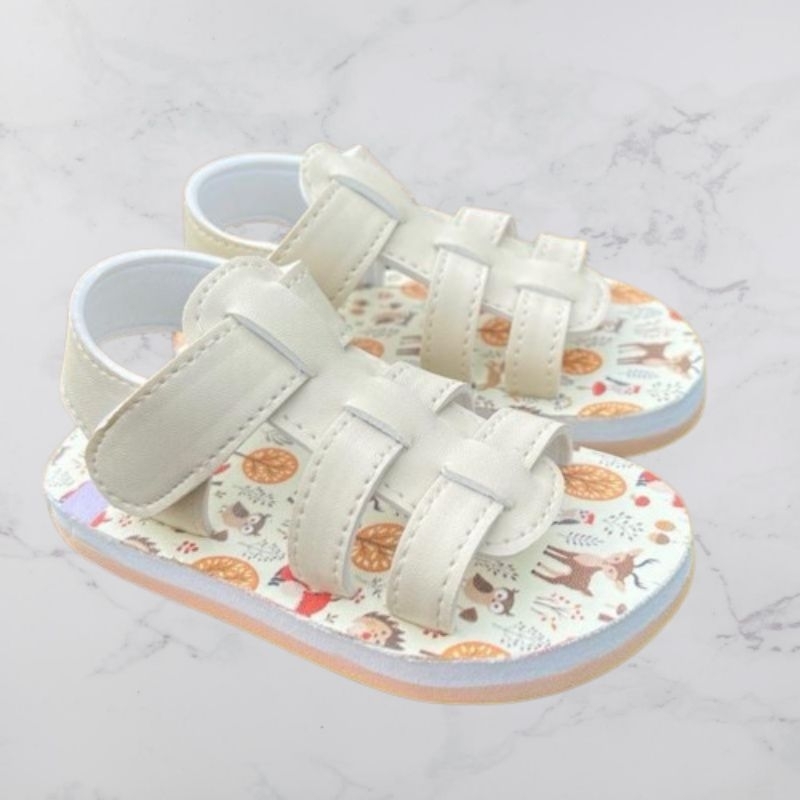 SEPATU BABY SANDAL ANAK GUNUNG SERIES KANCIL PUTIH