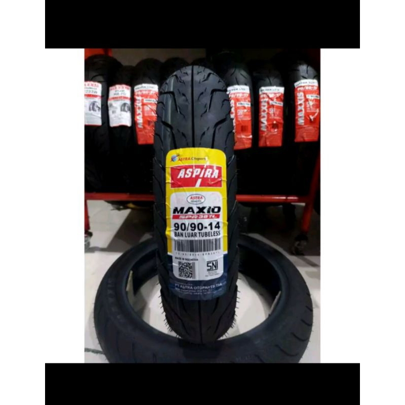 BAN TUBELES BELAKANG BEAT VARIO SCOPY 90/90-14 ASPIRA