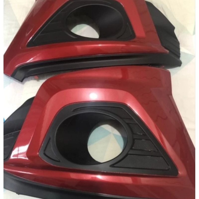 bodykit depan Toyota Sienta to facelift kanan kiri