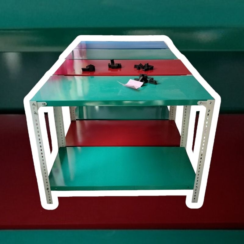 Rak besi siku lubang 50x100x100 2 Susun