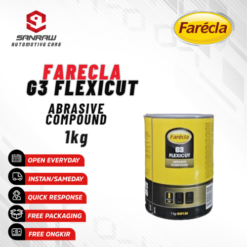 Farecla G3 Flexicut Abrasive Compound Mobil Penghilang Baret Body dan Kompon Motor Pengkilap Poles M