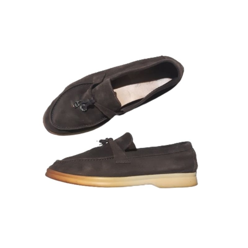 Sepatu / Shoes Loro Piana Summer Walk Charms Loafers Men Women Peeloved Authentic