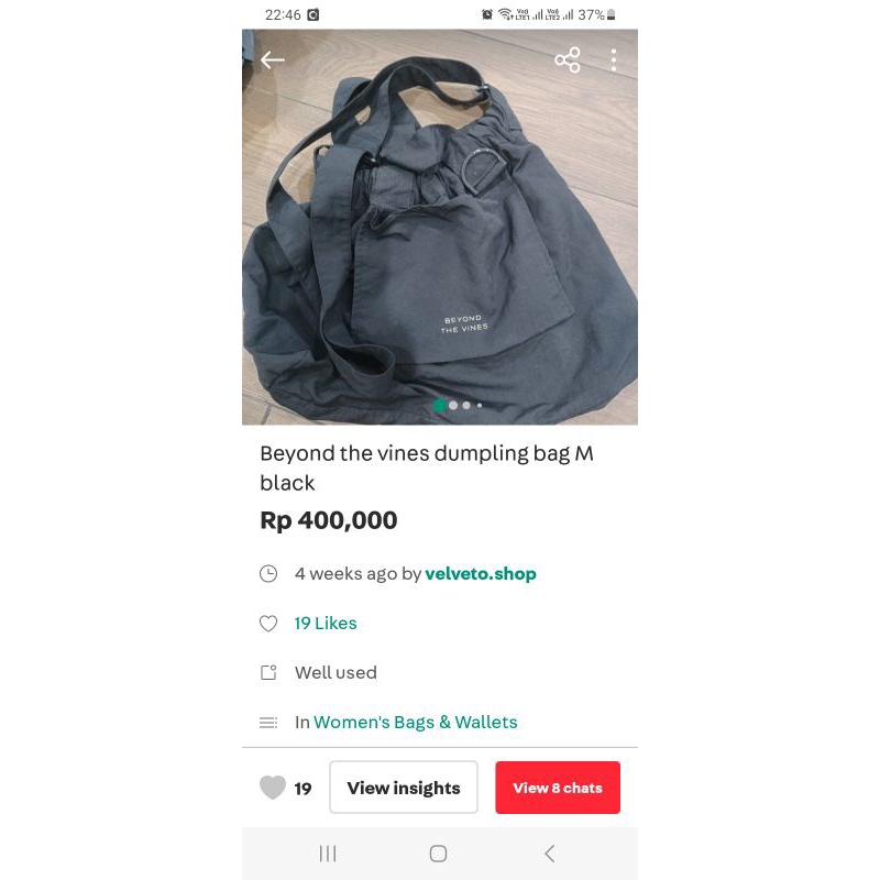 BTV Dumpling Bag size M