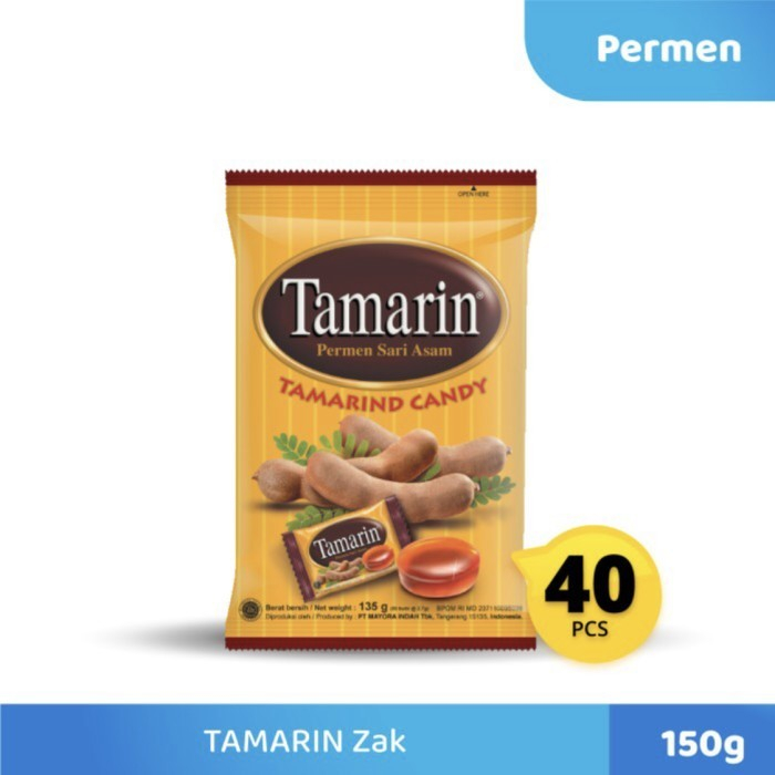 

Permen Tamarin Permen Rasa Asem Jawa 150 Gram 1 bks Isi 50 Butir