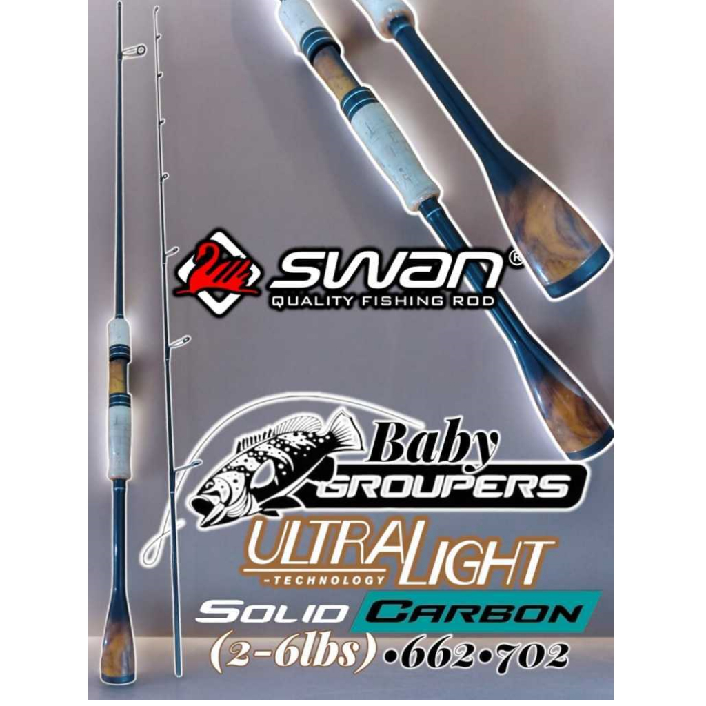 Joran Swan Baby Grouper 198/210 CM- Ultra Light Joran Lentur