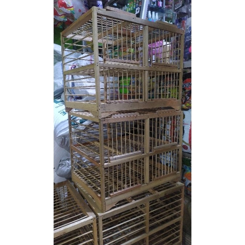 Dongdang Burung Merpati 4 Pintu - Sangkar Burung Merpati - Kandang Burung Merpati - Keramba Burung M