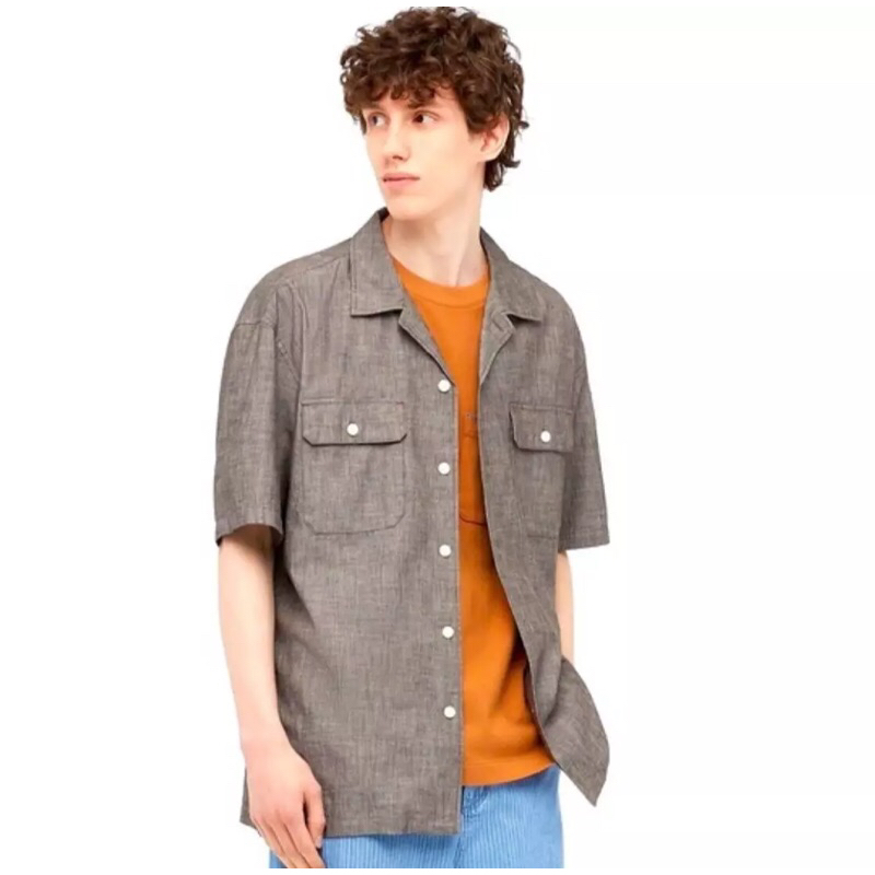 workshirt uniqlo x jw andreson ukuran M setara XL