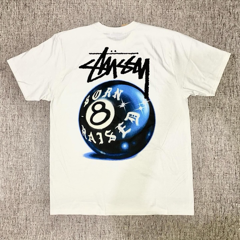 Stussy x Born X Raised 8 Ball Tee