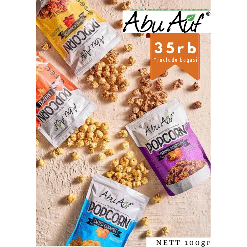 

Popcorn ABU AUF made in egypt Nett 100gr Nb: harga sudah termasuk bagasi cai-indo