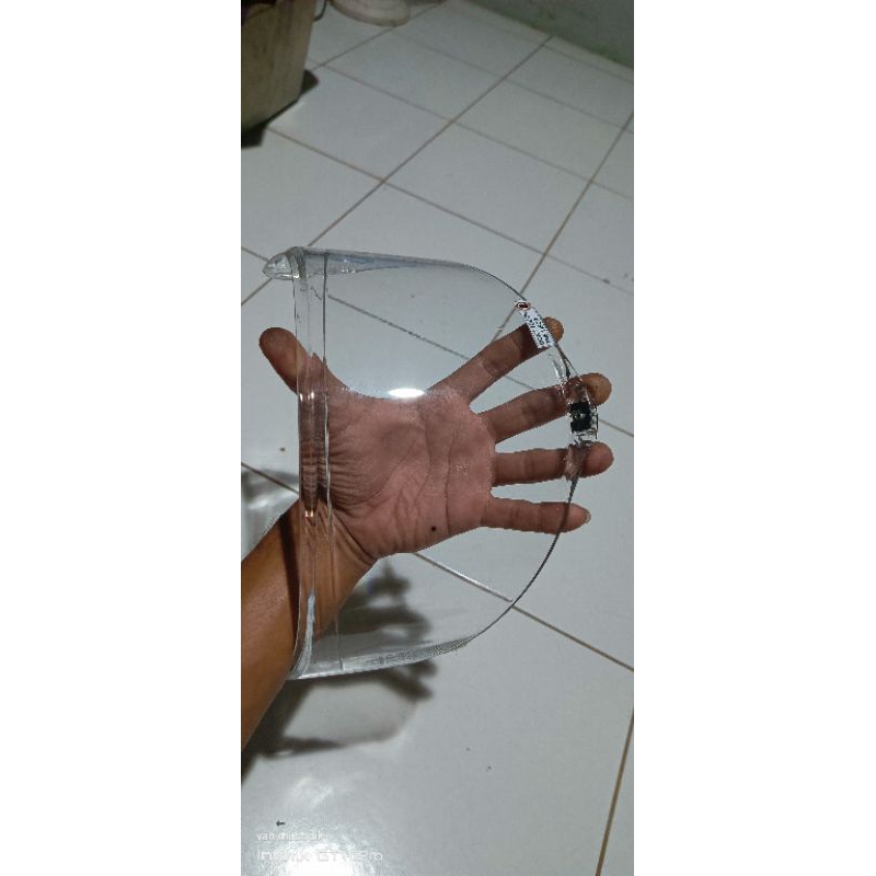 visor clear agv pista ( visor dan visor lock )