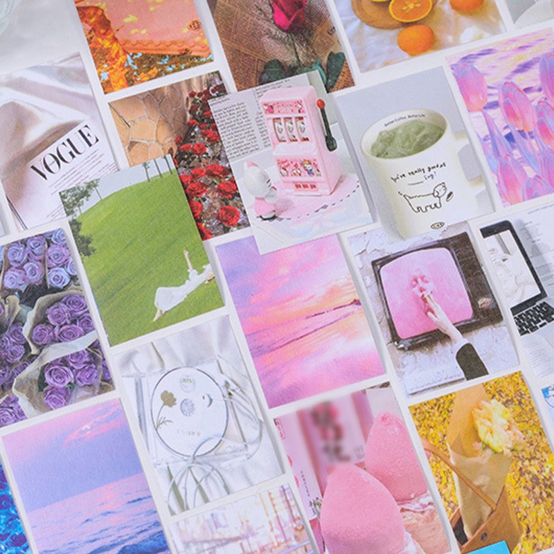 

❤️COD Stiker Kecantikan Kreatif Stiker Stiker Gaya Ins Lucu Stiker Buku Panduan Stiker Bahan-yy