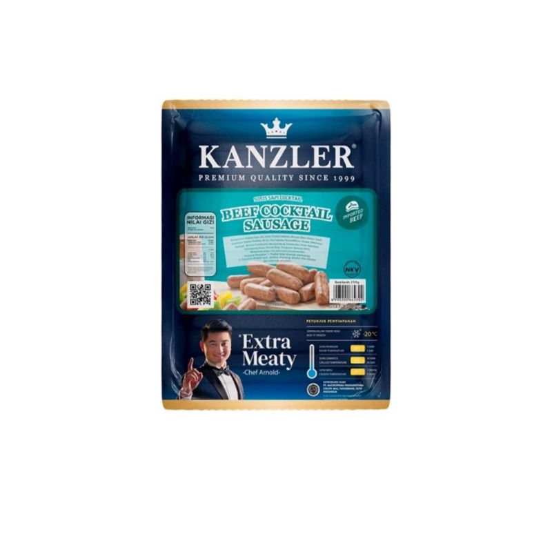 

Kanzler Beef Cocktail Sausage 500g