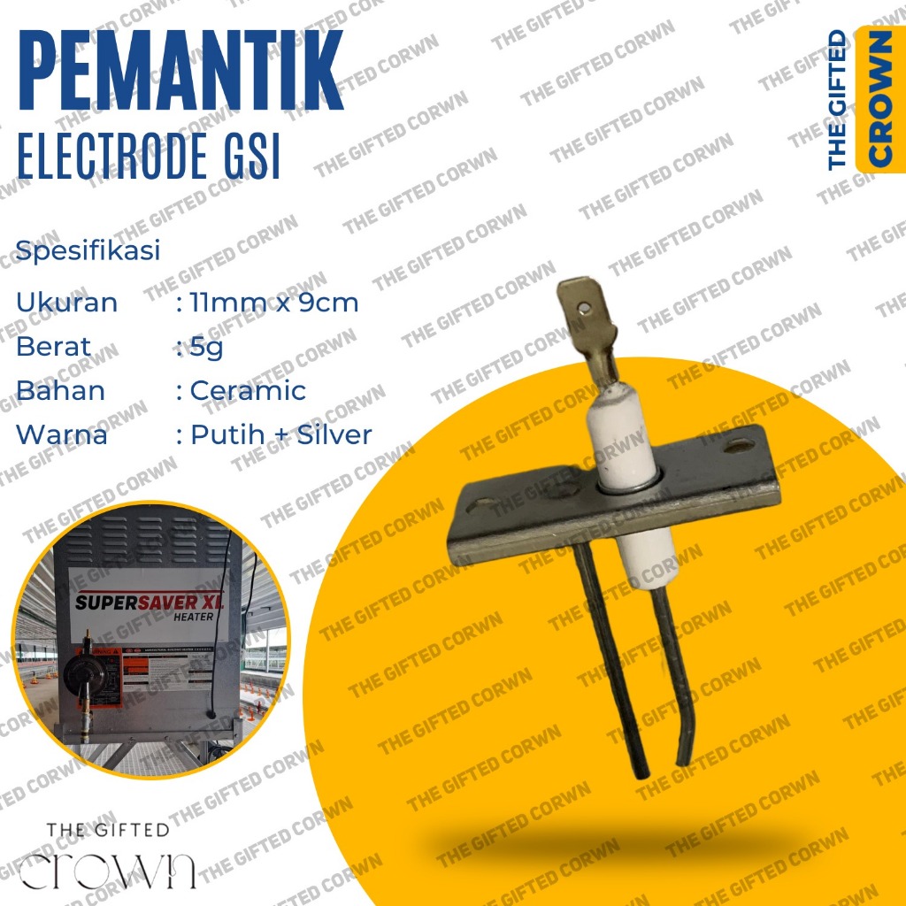 Pemantik Super Saver Heater - Pematik Electrode GSI - Alat Ternak Ayam