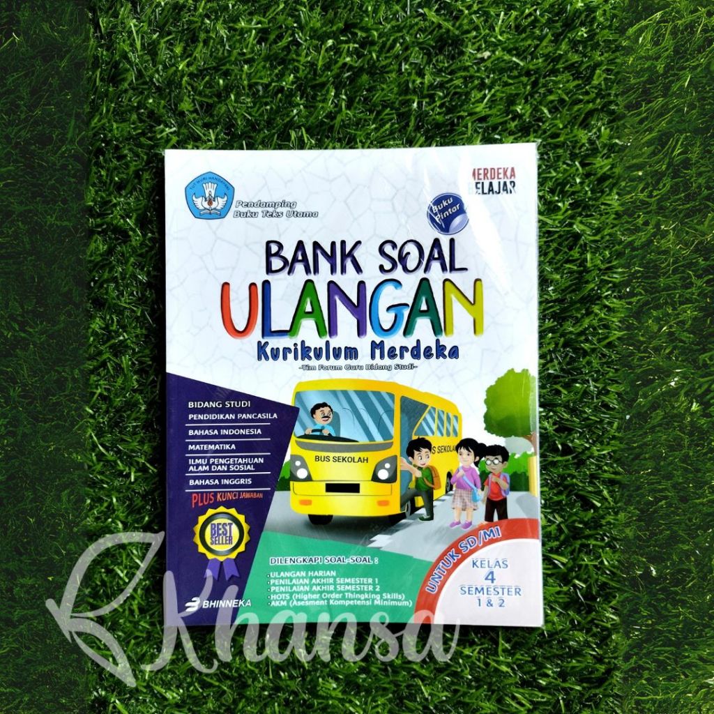 

BANK SOAL ULANGAN KURIKULUM MERDEKA SEMESTER 1 & 2 KELAS 4