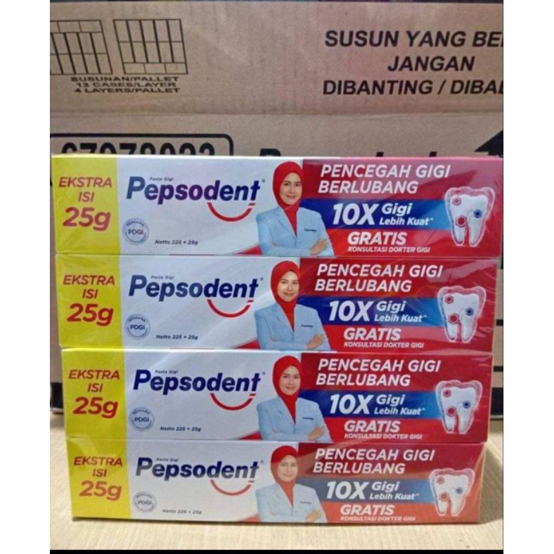 Pepsodent jumbo 225g+25g