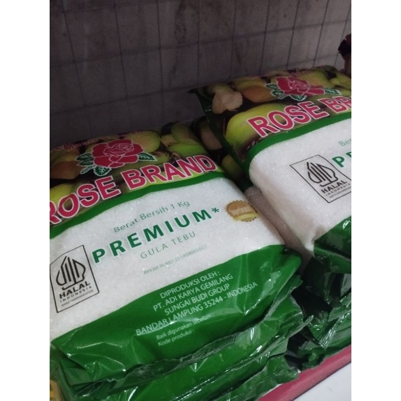 

Gula Pasir - Rose Brand 1 kg