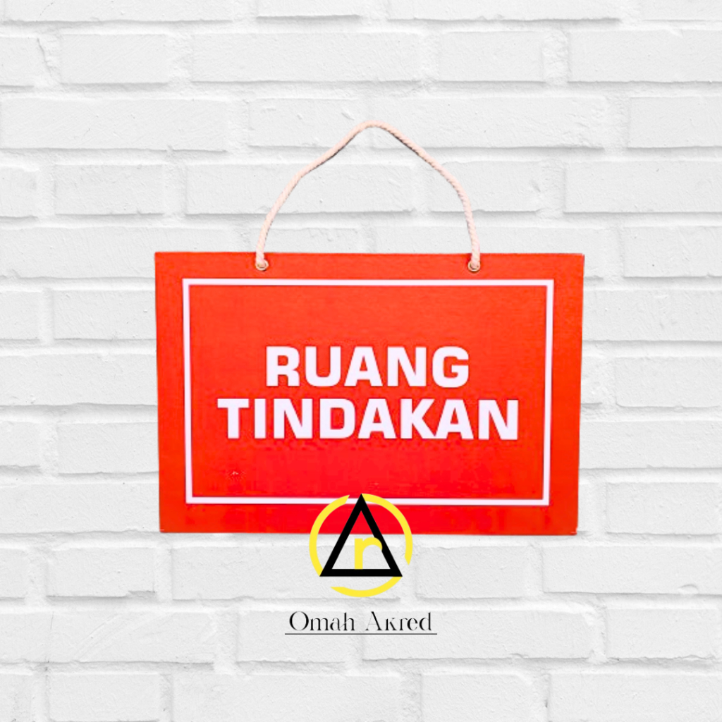 

Hard Poster Ruang Tindakan - Hard Poster Sedang Ada Tindakan - UGD