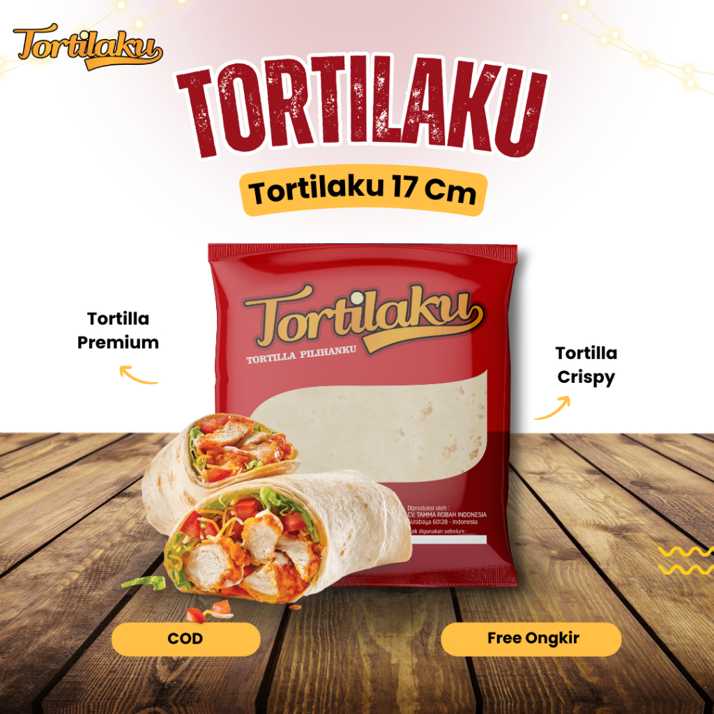 

TORTILAKU PREMIUM 17 cm isi 20 Pcs | Kulit Kebab Tortilla Kualitas Premium, Kulit Tortilla Frozen Food