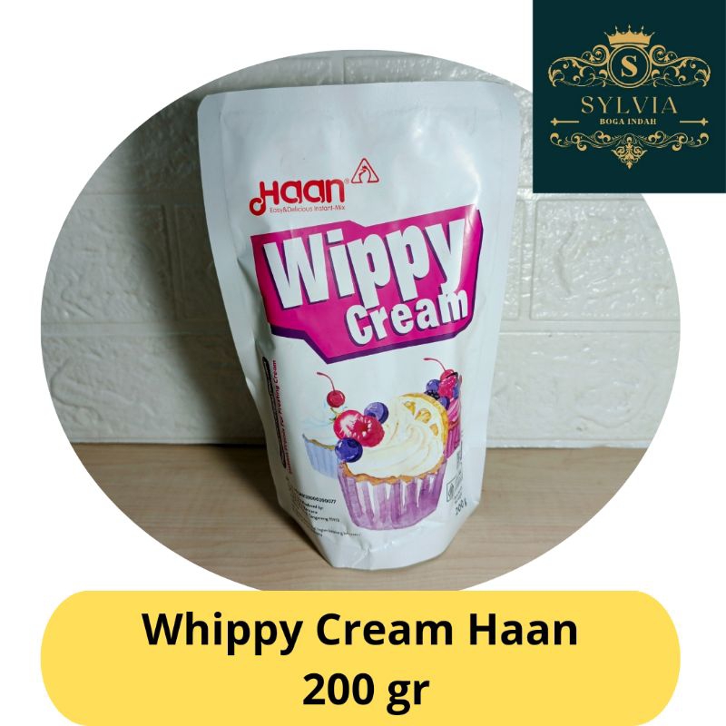 

Whippy Cream Haan Powder Pouch 200 gr , 400 gr