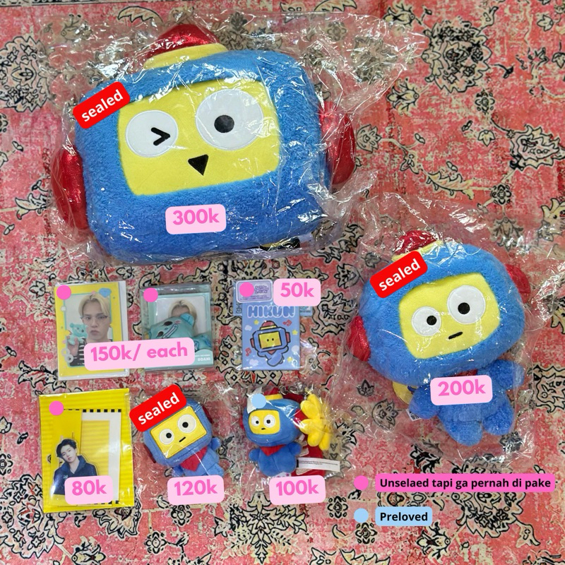 READY Stock Truz Hikun Standing Medium | Truz Hikun Face Cushion | Truz Hikun Sega Mascot | Cahol Hi