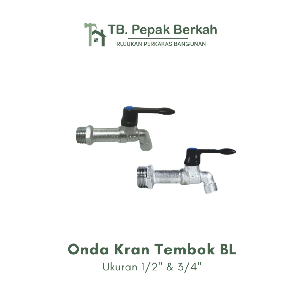 Kran Air Tembok Onda BL Gagang Panjang