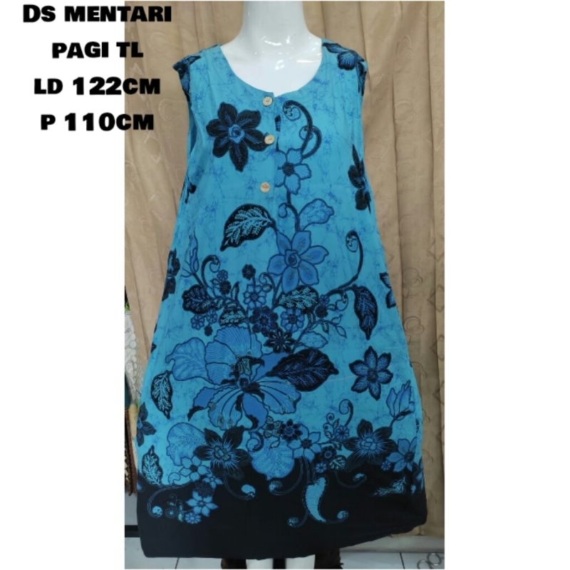 DASTER BATIK MENTARI PAGI TANPA LENGAN