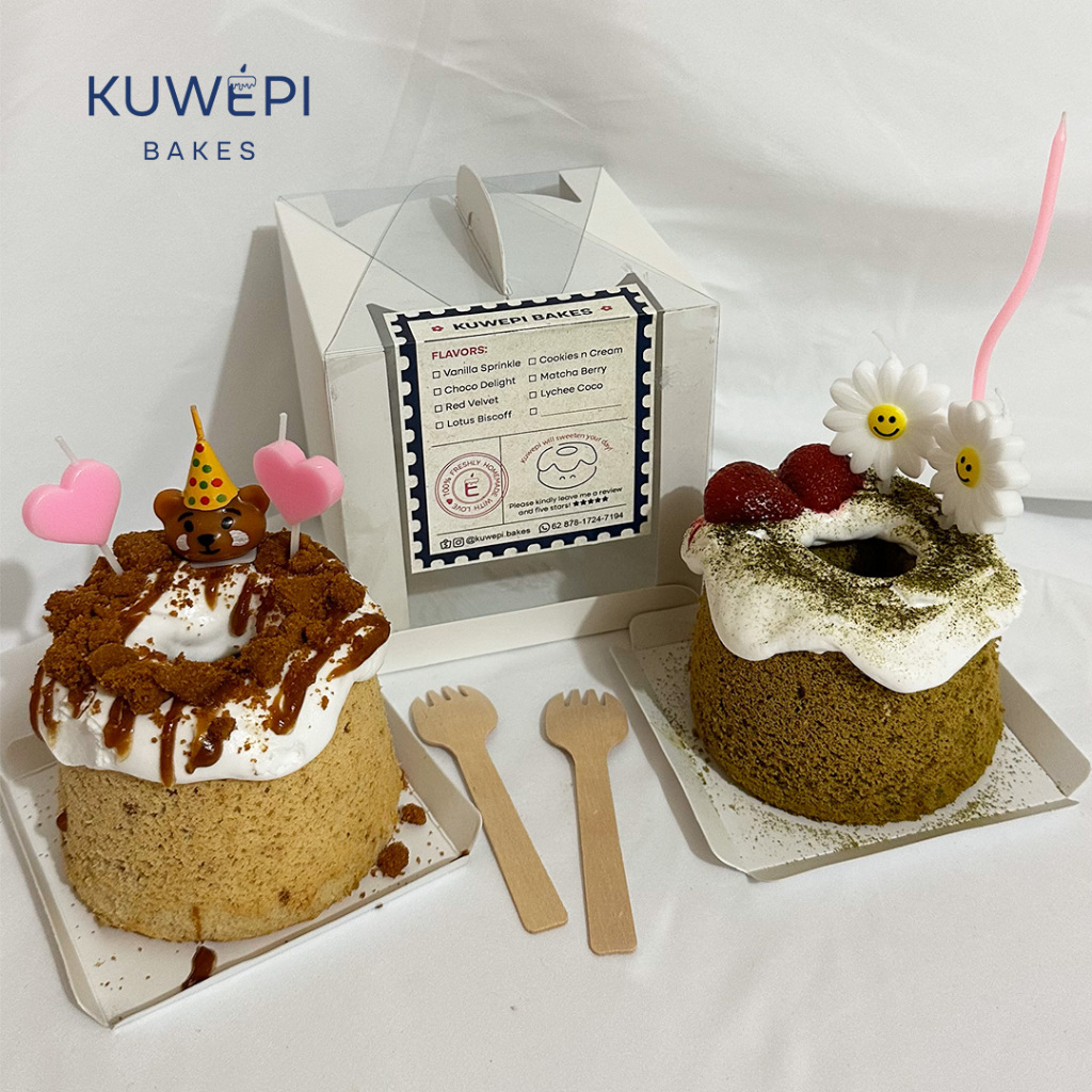 

Mini Chiffon Cake 10cm Box of 1 | Birthday Cake | Kue Chiffon Ulang Tahun