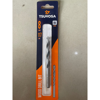MATA BOR KAYU TSUYOSA 8MM/MATA BOR KAYU TSUYOSA 8mm HARGA 1Pcs ( MATA BOR KAYU )