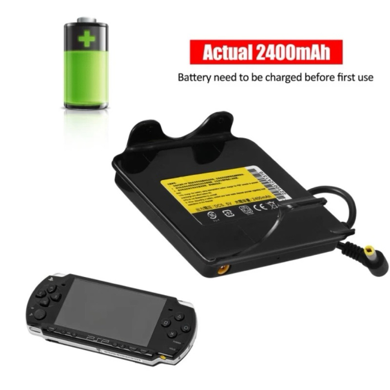 baterai battery powerbank 2400 Mah psp 2000 3000