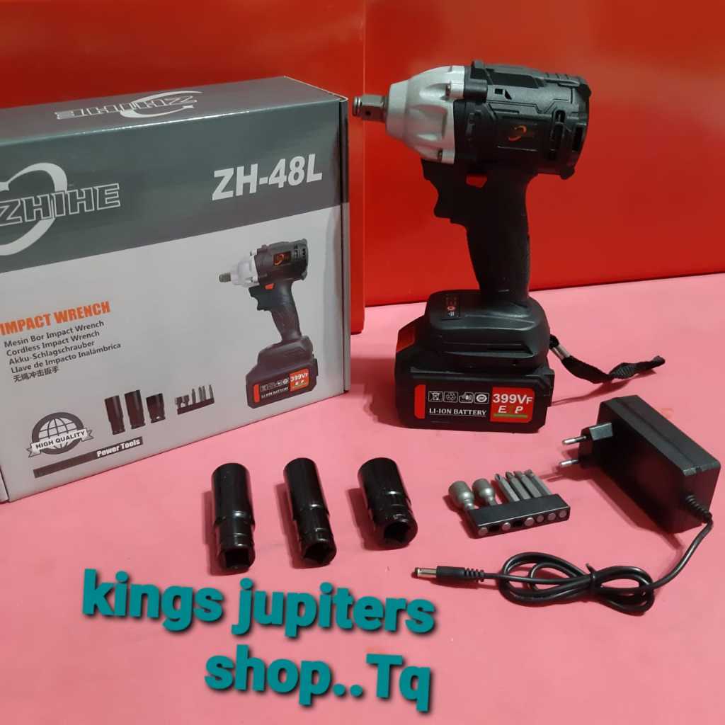 1 BATRE HUJIA CORDLESS IMPACT WRENCH impak IMPAC IMPEK WREN WRENC ZHIHE 481