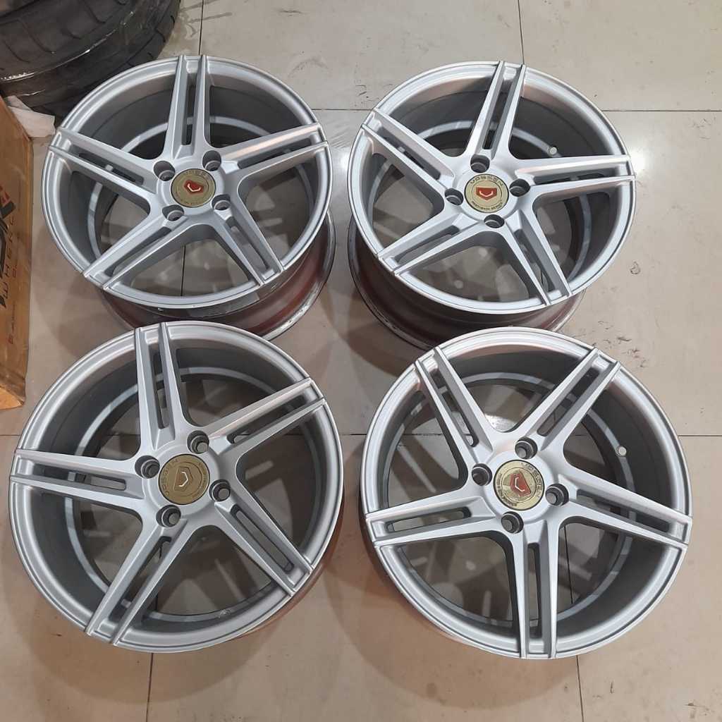 Velg Seken Racing VOSSEN R15 Lebar 7 Baut 4x100 Silver