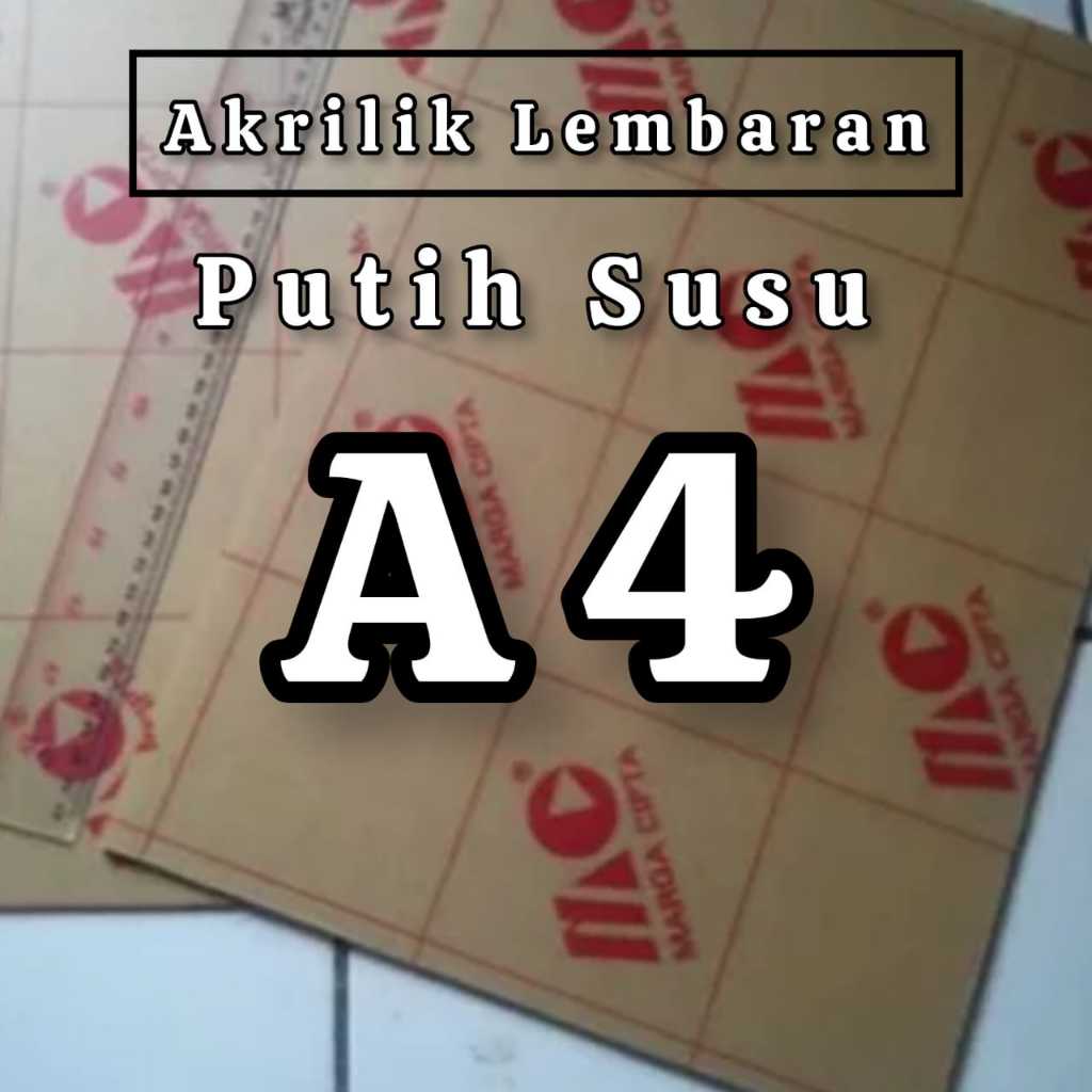 

Akrilik Lembaran A4 Hitam Glossy
