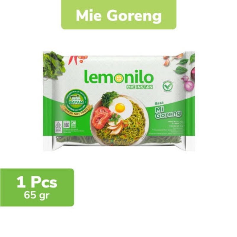 

Lemonilo Mie Sehat Goreng 65gr (min belanja 5 produk campur)