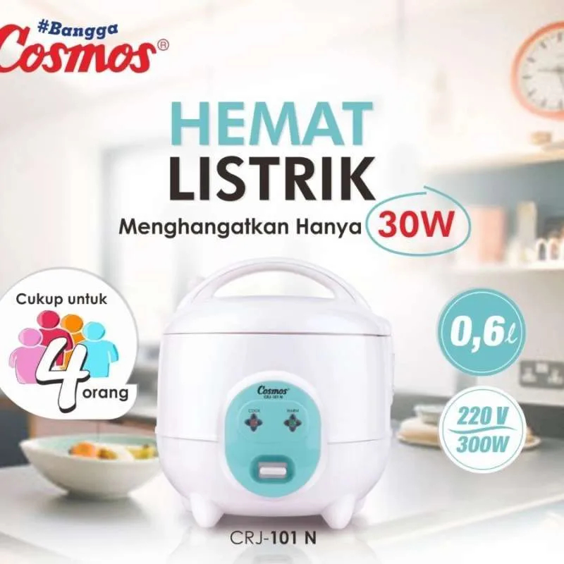 RICE COOKER COSMOS CRJ-101N MAGIC COM COSMOS CRJ101N