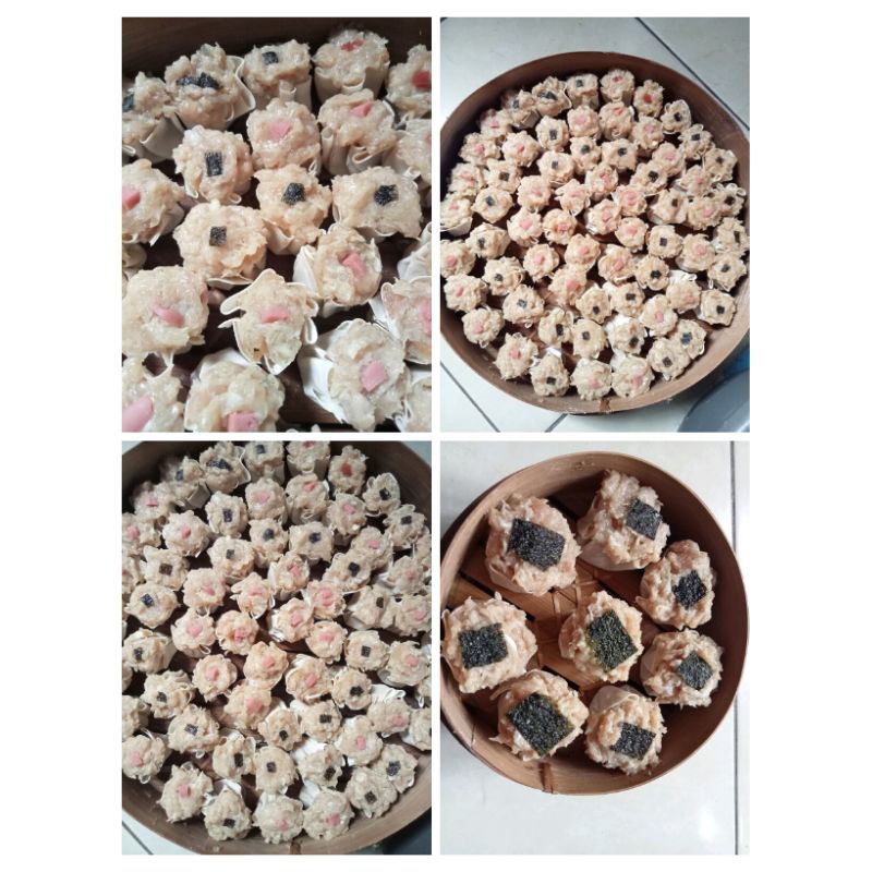 

Dimsum Mini size 13gr dan dimsum standart size 25gr