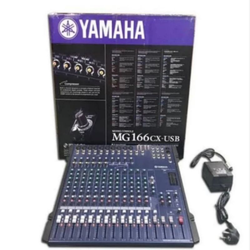 mixer yamaha MG166CX 12 channel original New