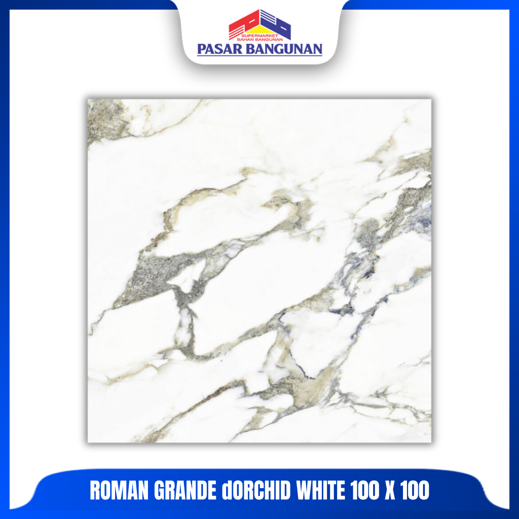 Roman Granit Grande dOrchid White 100x100