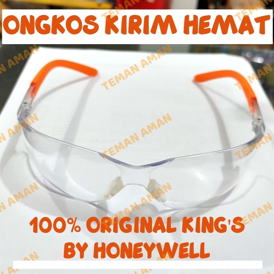 KACAMATA SAFETY KY 2221 & KY 2222 CLEAR KING KINGS KING'S BY HONEYWELL KY2221 100% ORIGINAL ANTI FOG