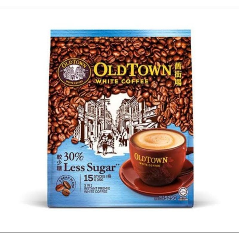 

OldTown white coffee Malaysia 3in1 Classic Hazelnut Less sugar Extra rich Coffee and Creamer Salted