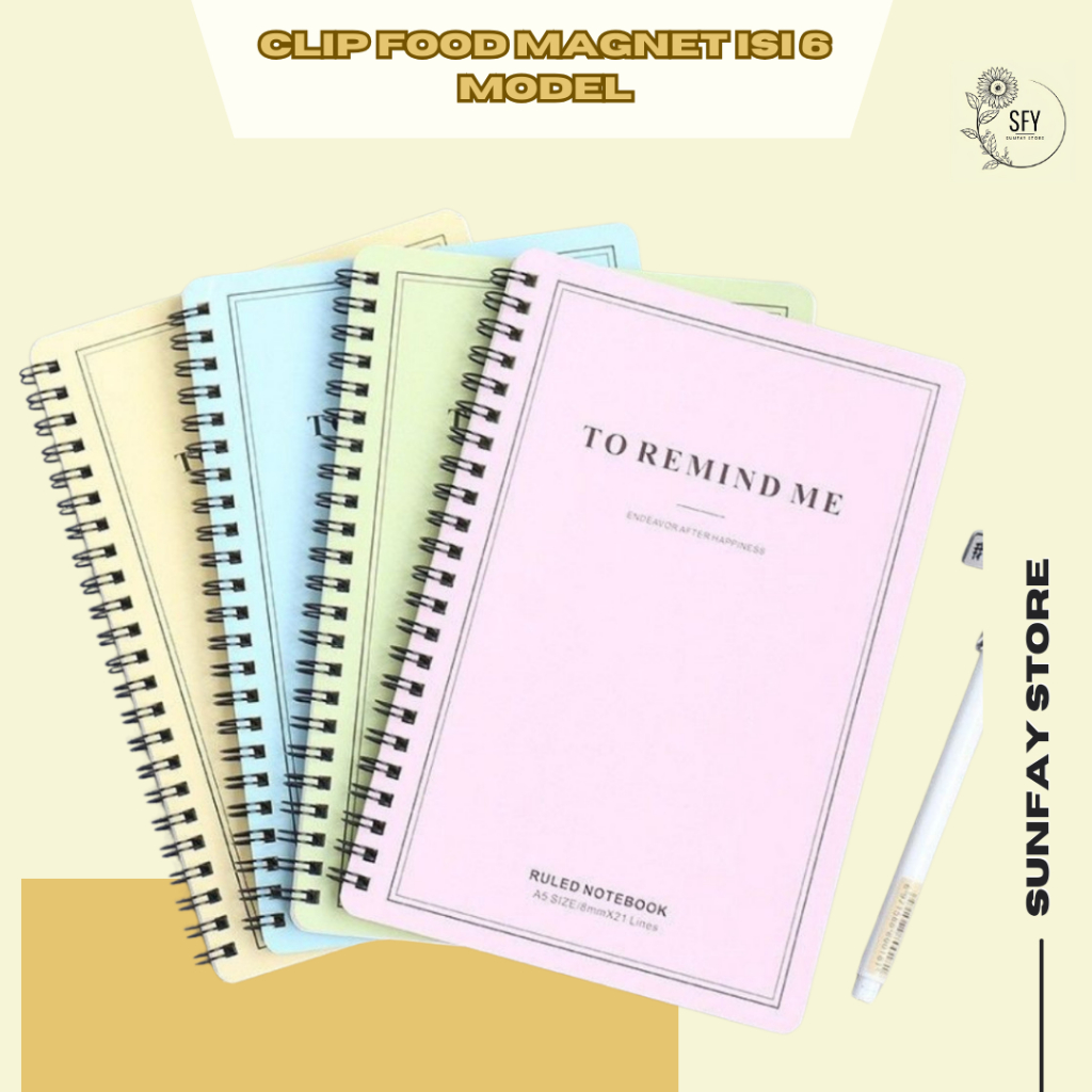 

SUNFAY Notebook Agenda/Buku Diary/Buku Tulis Catatan/Buku tulis murah A5 Bergaris 60 halaman