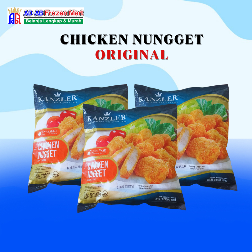 

KANZLER Chicken Nugget Original 450g