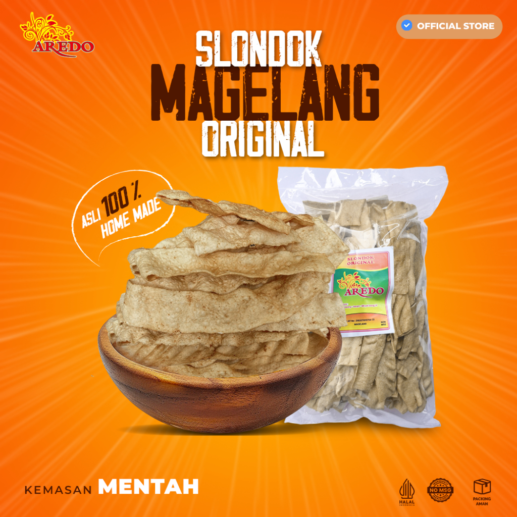 

Slondok Original Aredo 1Kg - Kemasan Mentah Slondok Khas Kota Magelang
