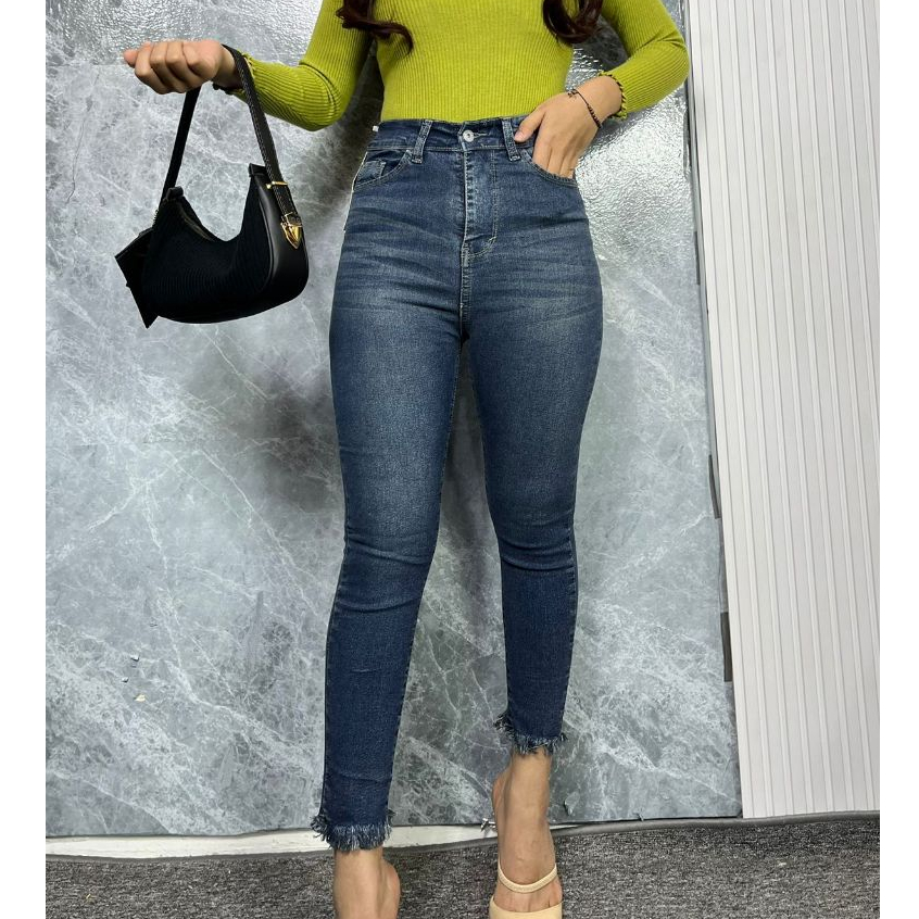 YZ5 Eleovin Fashion - Eleven E11 Jeans Celana panjang Highwaist wanita Jeans Skinny