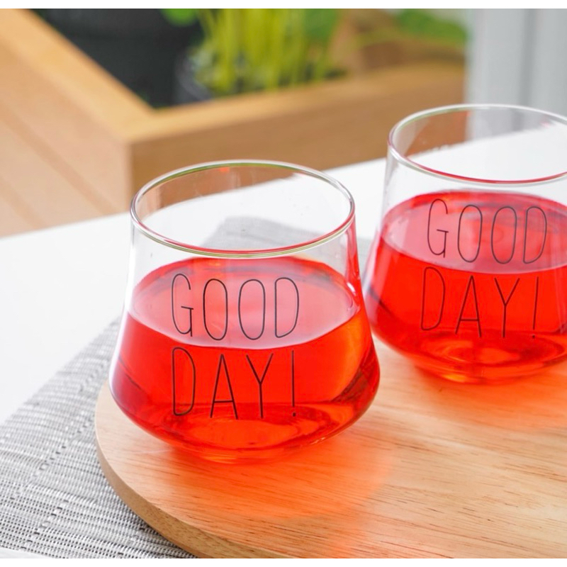 INFORMA SET GELAS GOOD DAY 350ml / WAJIB CO EXTRA BUBBLE