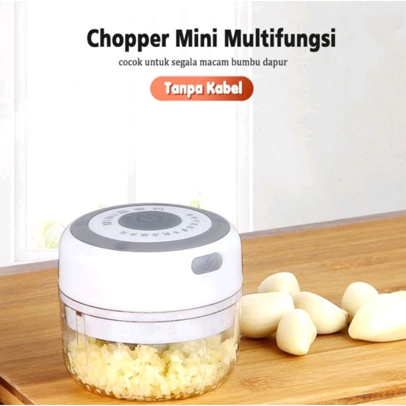 MINI CHOPPER USB / BLENDER 2IN1 MINI CHOPPER ELECTRIC