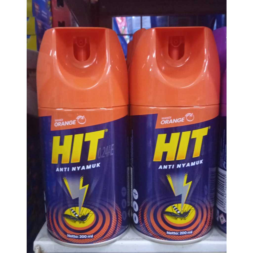 

HIT Aerosol 200ml Wangi Orange