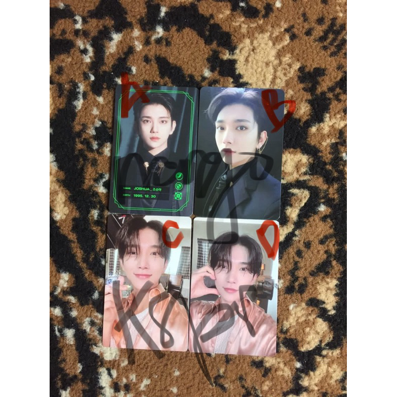 PHOTOCARD OFFICIAL MURAH TRADING CARD POLAROID POSTCARD CHEKI YIZHIYU KOREA JOSHUA SEVENTEEN